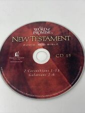 The Word of Promise New Testament Audio Bible CD 15 2 Corinthians 1-13 Replaceme comprar usado  Enviando para Brazil