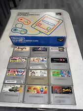 Console Nintendo SFC Super Famicom pacote de sistema na caixa em perfeito estado inclui 12 jogos comprar usado  Enviando para Brazil