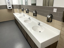Toilet cubicles vanity for sale  FARNBOROUGH