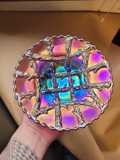 Usado, Placa de treliça elétrica de vidro de carnaval roxo Blasting Dugan comprar usado  Enviando para Brazil