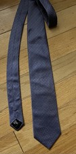 Gravata de seda GIORGIO ARMANI prata osso de arenque 54"L x 4"W feita na Itália comprar usado  Enviando para Brazil