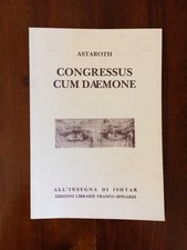 Libro esoterismo congressus usato  Italia