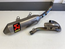 Akrapovic evolution titanium for sale  POOLE