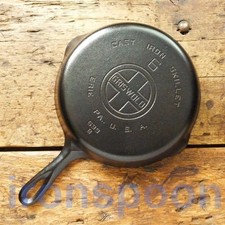 Frigideira vintage GRISWOLD ferro fundido frigideira # 6 LOGOTIPO BLOCO GRANDE - Colher de ferro comprar usado  Enviando para Brazil