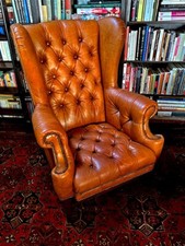 Henredon leather chesterfield for sale  Mira Loma