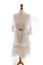 Vintage brautkleid weiß gebraucht kaufen  Berlin