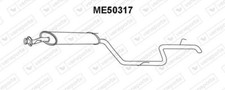Silencieux arrière mercedes d'occasion  France