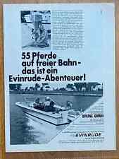 Evinrude motorboot außenbord gebraucht kaufen  Aßlar