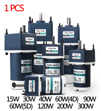 1 peça motor de engrenagem DC 12V/24V 15W ~ 300W caixa de engrenagens sem-fim motor redutor de engrenagem sem-fim comprar usado  Enviando para Brazil