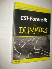 Csi forensik dummies gebraucht kaufen  Leverkusen
