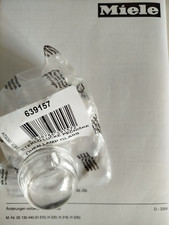 Miele backofenlampe lampenglas gebraucht kaufen  Bickenbach