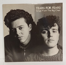 TEARS FOR FEARS SONGS FROM THE BIG CHAIR 1985 LP W/45 Shout ALBUM FIRST PRESS  comprar usado  Enviando para Brazil