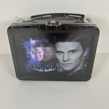 *ERRO DE IMPRESSÃO SUPER RARO Buffy The Vampire Slayer ANGEL Metal Mini Lancheira 2001 comprar usado  Enviando para Brazil
