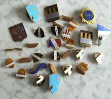 Lot enamel badges d'occasion  Expédié en Belgium