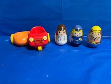Weeble 2009 carrinho e polícia mulher-médica e trabalhadora da construção civil Weebles comprar usado  Enviando para Brazil