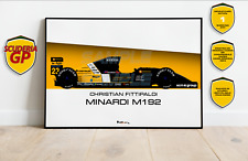 Christian fittipaldi minardi for sale  WHITLAND