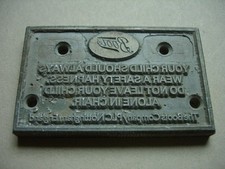 Boots pushchair embossing for sale  BRIGG