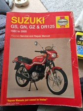 Suzuki haynes manual for sale  MONTROSE