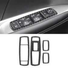 4 peças para Dodge Journey 2011-18 acabamento de tampa de controle de janela interior de fibra de carbono comprar usado  Enviando para Brazil
