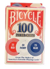Bicycle 100 poker for sale  Lodi