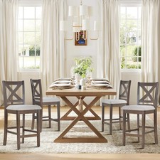 wooden barstools 4 for sale  Brentwood