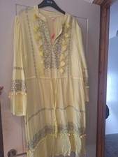 Monsoon lemon kaftan for sale  STRABANE