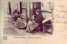 B2793 cpa trieuse d'occasion  Roanne