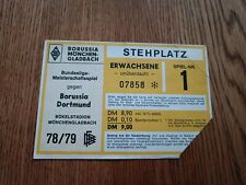 Eintrittskarte 1978 borussia gebraucht kaufen  Mönchengladbach