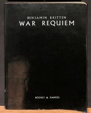 Britten war requiem for sale  ROSSENDALE