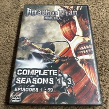 Attack On Titan Season 1-3 (complete) DVD) English Dubbed comprar usado  Enviando para Brazil