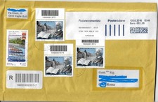 Lettera racc. con usato  Roma