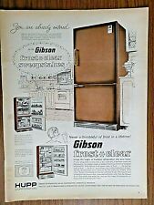 Sorteio 1965 Gibson Geladeira Freezer Frostless Ad Frost Clear comprar usado  Enviando para Brazil