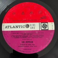 *VERSION 1* LED ZEPPELIN IV 4 ZOSO 1971 UK 1st VINYL LP 2401012 A3/B3 VG/EX comprar usado  Enviando para Brazil