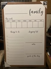Board weekly calendar for sale  Siler City