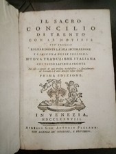 Sacro concilio trento usato  Asti