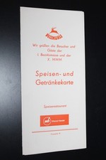 Speisekarte hog wismut gebraucht kaufen  Deutschland