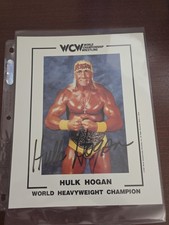 Hulk hogan signed for sale  Canton
