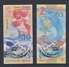 BANCO CENTRAL DEL CARIBE ORIENTAL - 2022 2 dólares billete UNC segunda mano  Embacar hacia Argentina