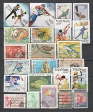 Vietnam lot timbres d'occasion  Champs-sur-Marne