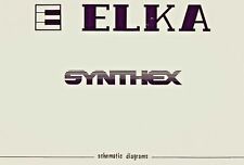 Elka synthex schematic usato  Vanzaghello
