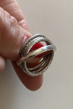 Sterling silver ring usato  Torino