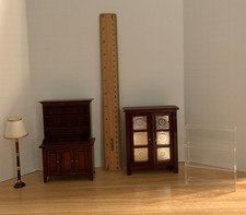 Lote de móveis em miniatura para casa de bonecas abajur cabine acrílico prateleira armário 1:12 comprar usado Lote de móveis em miniatura para casa de bonecas abajur cabine acrílico prateleira armário 1:12 comprar usado  Enviando para Brazil