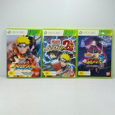 STORM NARUTO 2 + 3 + GERAÇÕES - 3 JOGOS XBOX 360 - COMPLETO - PAL, usado comprar usado  Enviando para Brazil