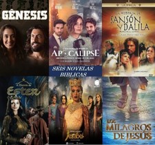 BIBLICAS BRASIL, 6-GENESIS, APOCALIPSE, ÉSTER, SANSON, JEZABEL, L.M JESUS, 138DVD comprar usado  Enviando para Brazil