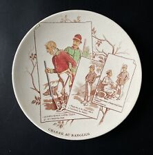 Assiette parlante xix d'occasion  Bordeaux-