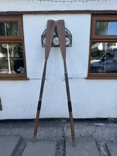 Pair vintage wooden for sale  BURNTWOOD