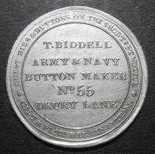 Advertising medalet biddell for sale  WORTHING