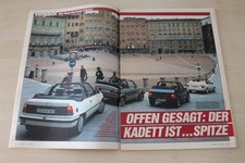 Auto Bild 16/1987 Opel Kadett GSI Cabrio mit 115PS besser als...? comprar usado  Enviando para Brazil