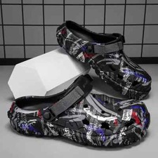 Tamancos masculinos inspirados no estilo Crocs novo com etiquetas todo terreno impermeável tamanco externo comprar usado  Enviando para Brazil