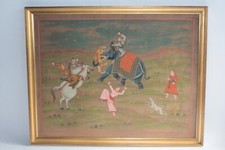 Peinture soie chasse d'occasion  Seyssel